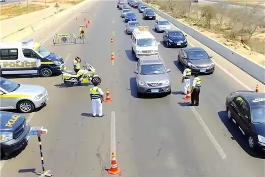 حملات الطريق الدائري الإقليمي تضبط 17 سائقا متعاطيًا المخدرات و1214 مخالفة مرورية