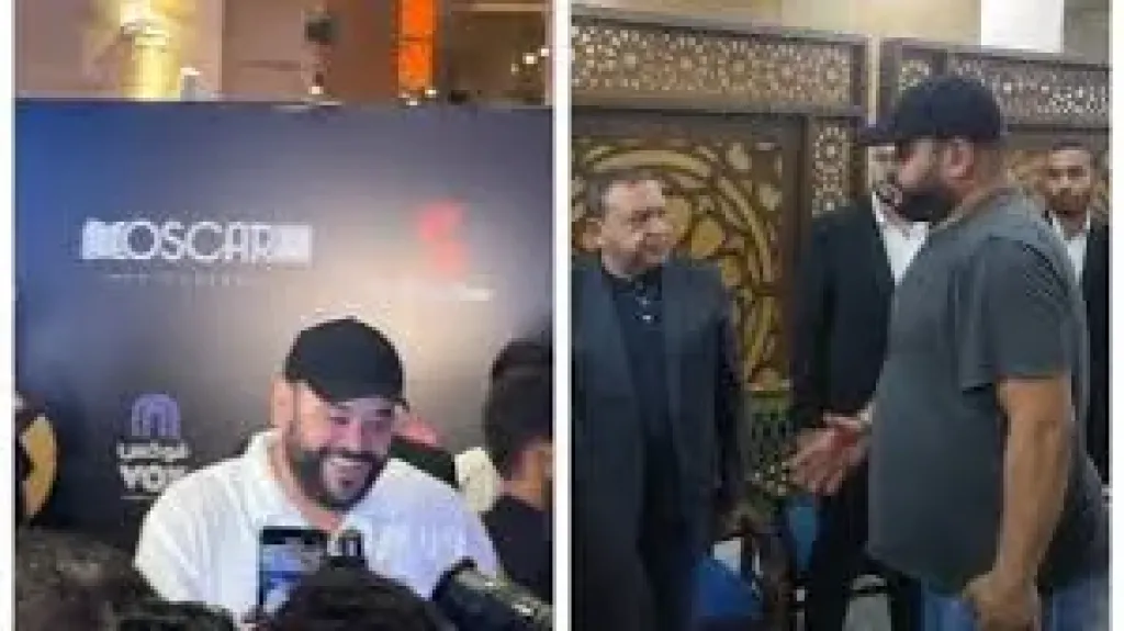 محمد ممدوح من عزاء شقيق خالد جلال إلى العرض الخاص لفيلمه روكي الغلابة