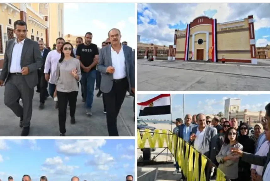عازر والعصار ..يتابعان تطوير ميناء الصيد بالمشروع القومي لتطوير رشيد
