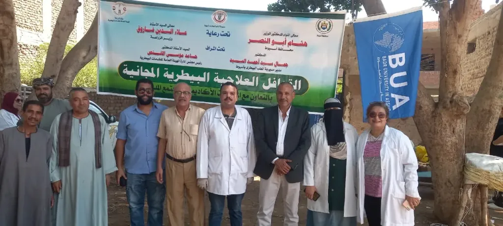 محافظ أسيوط: قوافل بيطرية مجانية تعالج 12 ألف حالة خلال