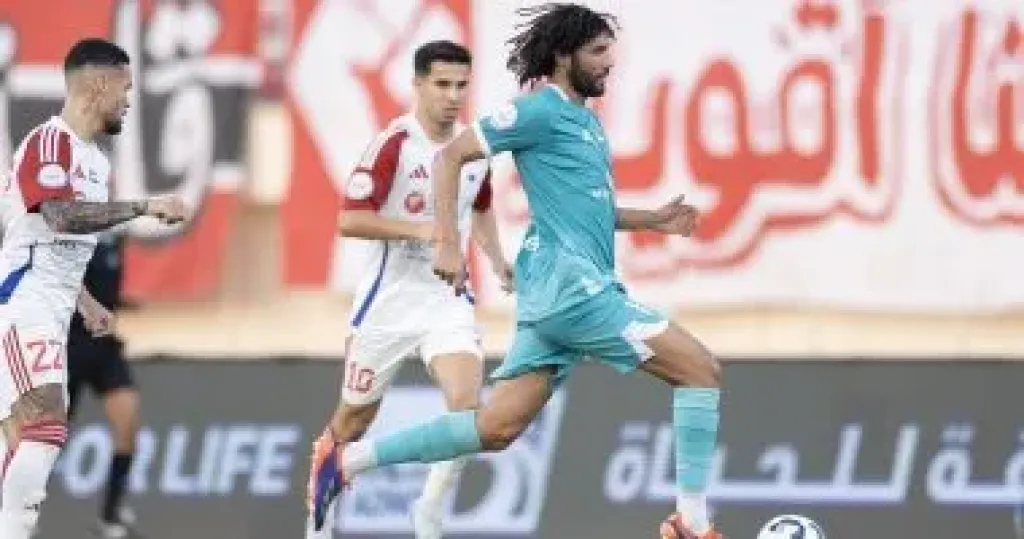 النني ينافس على جائزة أفضل لاعب في الدوري الإماراتي
