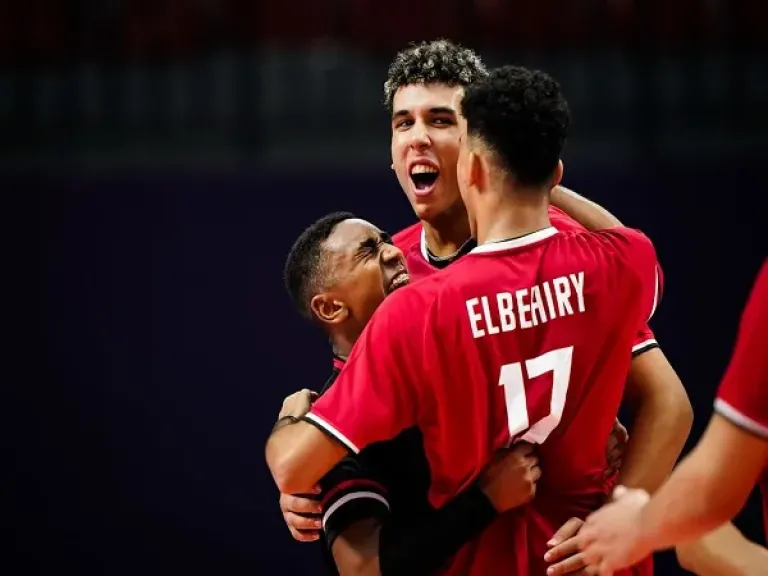 منتخب شباب الطائرة يختتم مشواره في بطولة العالم بالفوز على تونس
