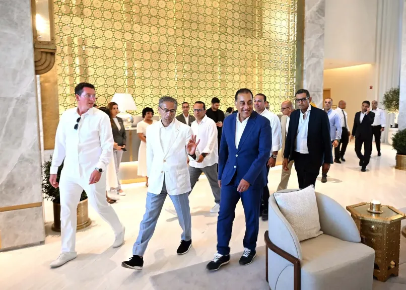 رئيس الوزراء يشهد افتتاح ”إعمار مصر” لفندق ”Palace Beach Resort Marassi ” في ”مراسي