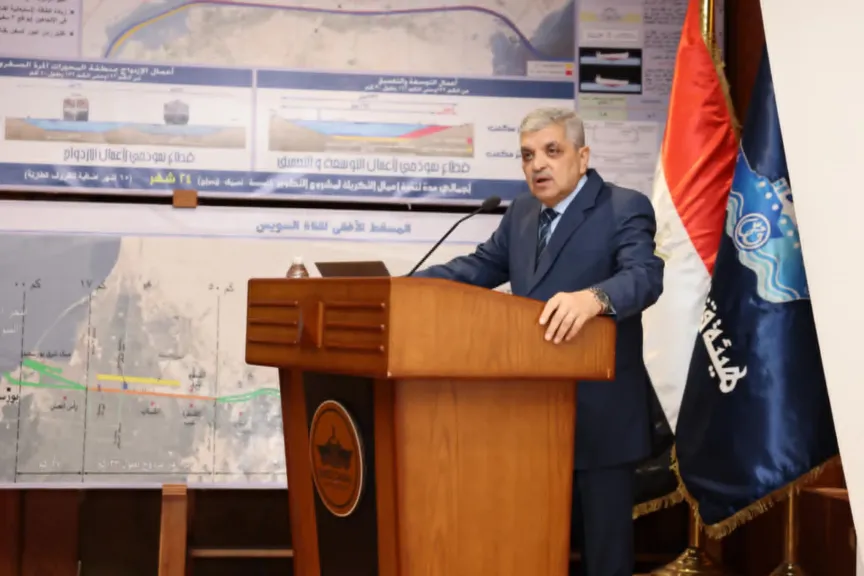 أسامة ربيع: قناة السويس الجديدة ساهمت في زيادة الإيرادات والبضائع العابرة بالمجرى