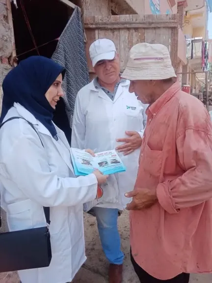 بيطرى الشرقية يُحصن (٤٢٩ ألف و٧) رأس ماشية خلال الأسبوع الثالث