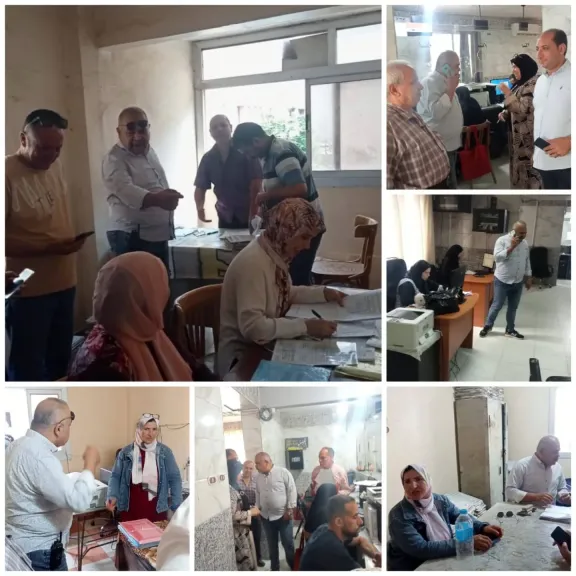 استمرار متابعة رؤساءمراكزالشرقية لانتظام سير العمل بالمراكز التكنولوجية