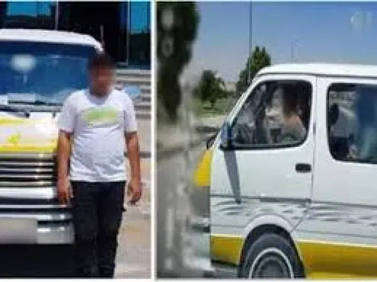ضبط قائد سيارة أجرة لقيامه بقطع الطريق وتعطيل حركة المرور بالجيزة