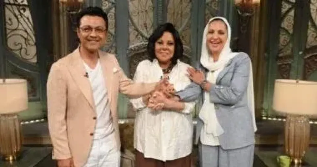 محمد سعيد محفوظ وزوجته وخالد غطاس ضيوف صاحبة السعادة الليلة على dmc