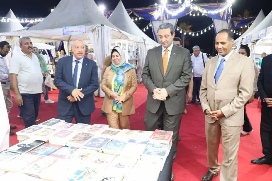 مشاركة متميزة لدار الكتب والوثائق القومية في معرض رأس البر للكتاب