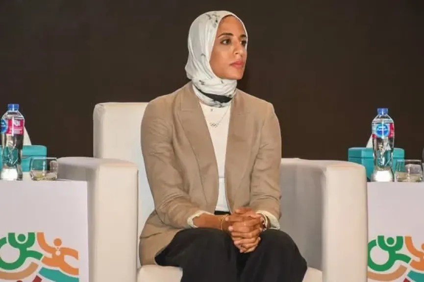 فيريال أشرف سعيدة للمشاركة في حفل إطلاق الاستراتيجية الوطنية للشباب والرياضة