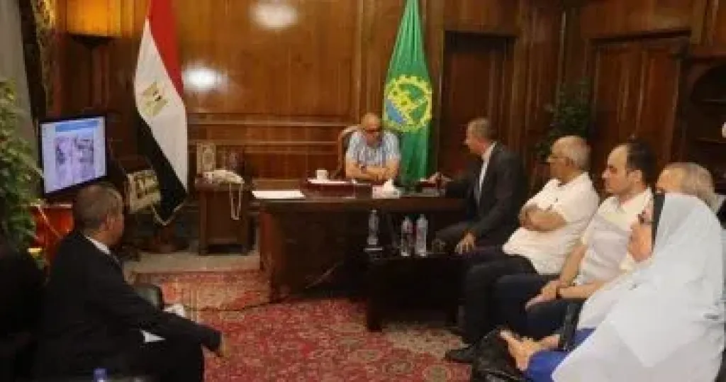 محافظ القليوبية: إنشاء كوبرى علوى بديل لمزلقان عرب العراقى بمدينة قليوب