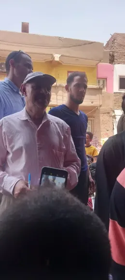 حمله  من مديريه العمل للتفتيش على المنشات من الصحه السلامه المهنيه