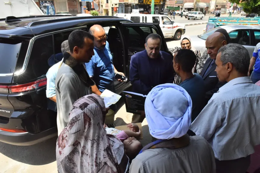 في استجابة إنسانية سريعة: محافظ أسيوط يوجه بعلاج رضيعة