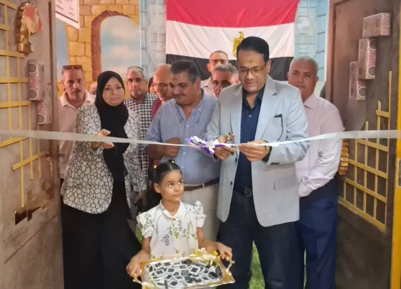 بمشاركة 120 طالبًا.. افتتاح معرض مركز تنمية القدرات والمبدعين بالغربية