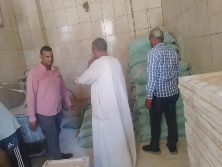 جولة اللواء إبراهيم أبو ليمون محافظ المنوفية