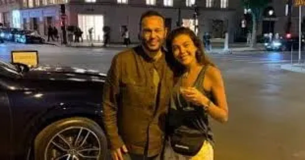 ريهام حجاج لزوجها محمد حلاوة بعد الفوز بانتخابات الشيوخ: مبروك يا حبيب قلبي