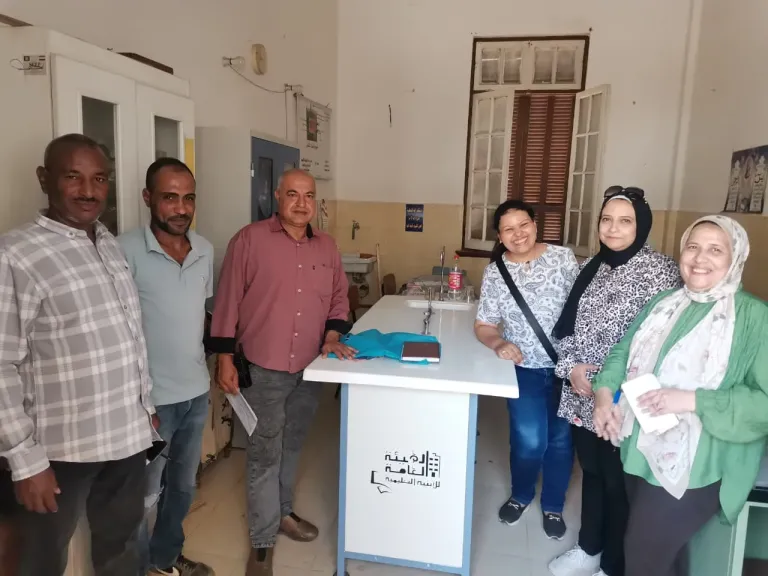 وكيل وزاره العمل باسيوط يكسف المرور على المنشات العامه