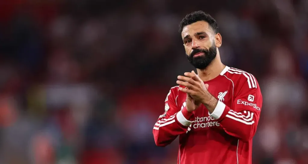 دموع محمد صلاح تخطف أنظار العالم بعد تحطيمه رقمين قياسيين في افتتاحية الدوري الإنجليزي