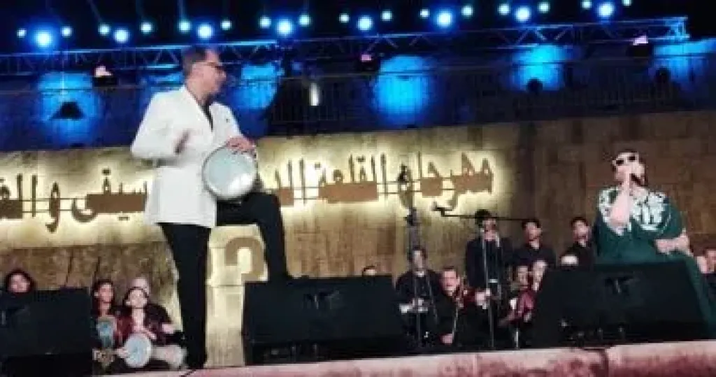 فرقة ”الأرغول والربابة” تشعل ليالى مهرجان القلعة بقيادة سعيد الأرتيست