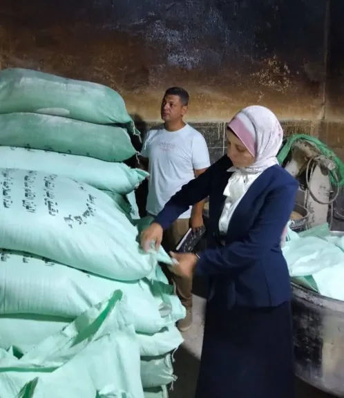 سهير زعتر وكيل مديرية التموين بالبحيرة تقود حملة مكبرة على المخابز بالبحيرة