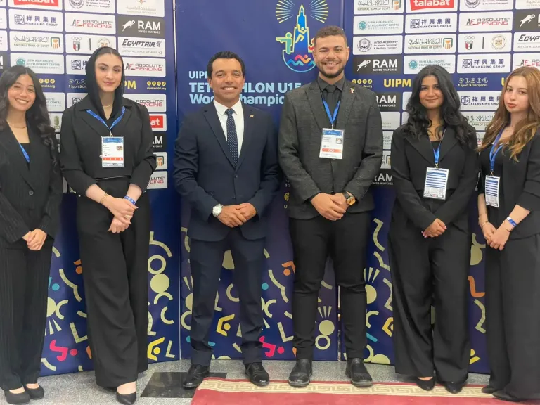 رؤساء الوفود يشيدون بحسن تنظيم البطولتين العالمية والعربية للخماسي الحديث.. وثناء خاص للجنة البروتوكول