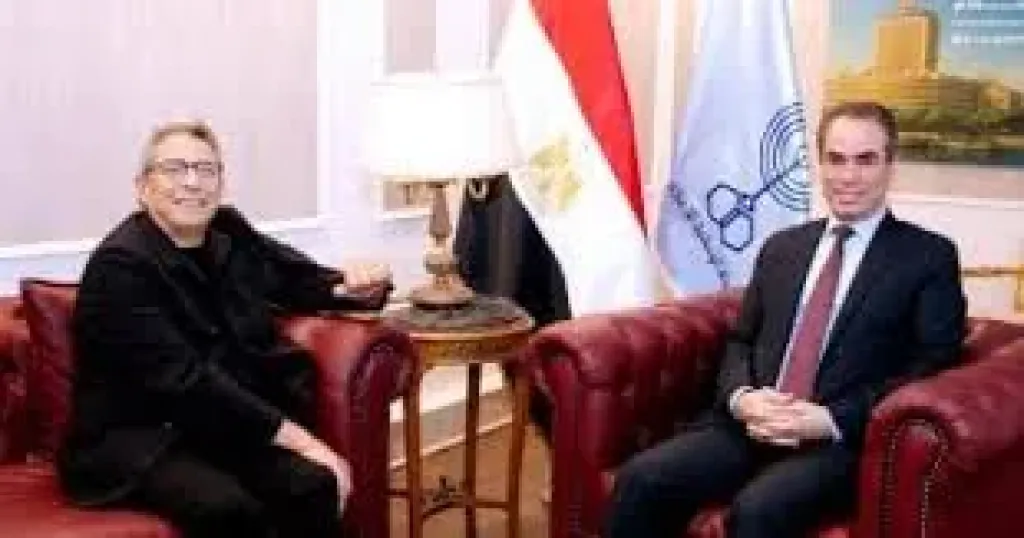 محمود سعد يزور ماسبيرو بعد غياب 14 سنة