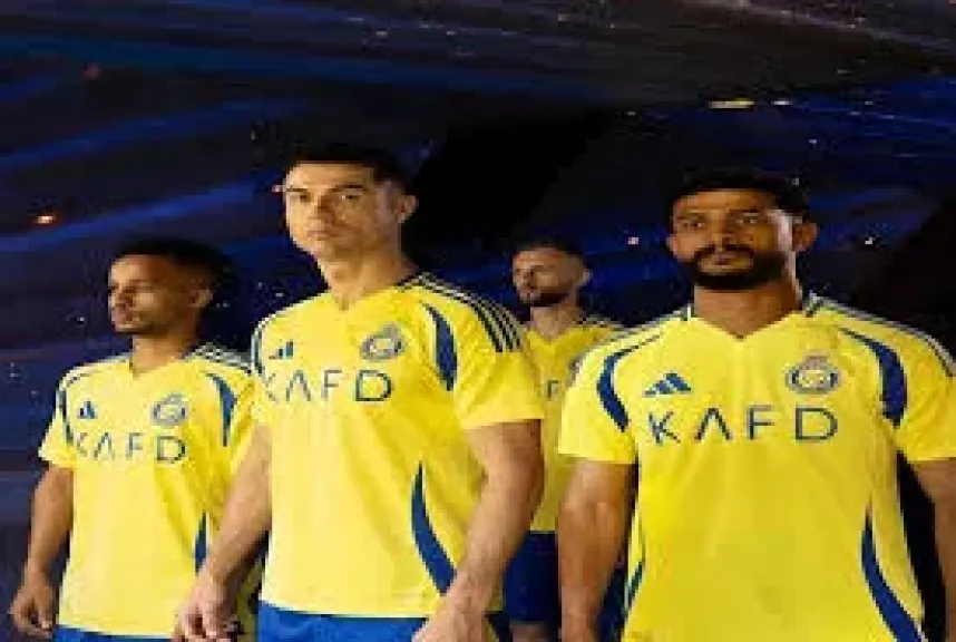 النصر يقدم قميصه الجديد بحضور كل النجوم قبل السوبر السعودي