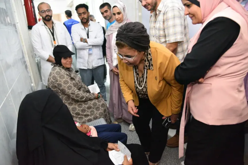 وزير الصحة تتفقد منشآت صحية في شمال سيناء تنفيذًا لتوجيهات الوزير