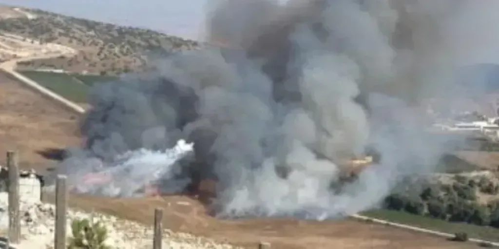 الطيران الإسرائيلى يحلق فوق النبطية جنوب لبنان