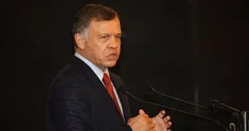 العاهل الأردنى: ندعم لبنان فى تعزيز أمنه والحفاظ على سيادته