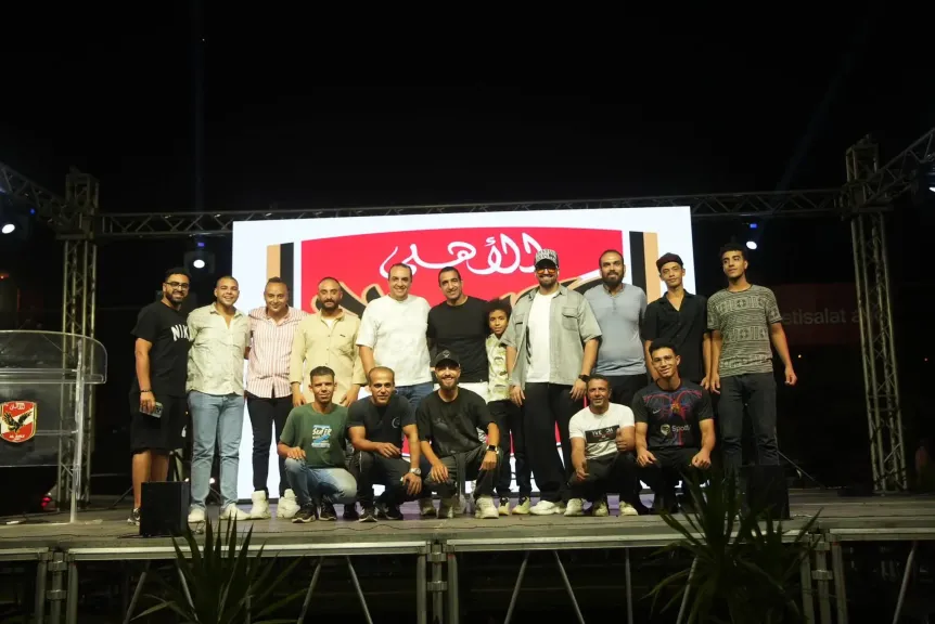 افتتاح بطولة عائلة الأهلي لكرة القدم بفرع النادي بالشيخ زايد