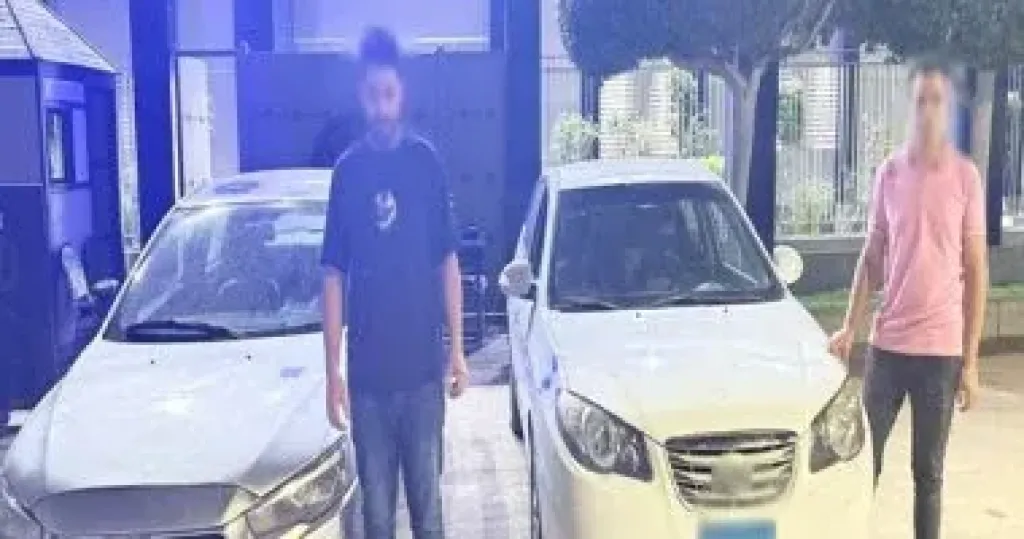 كشف ملابسات مقطع فيديو يظهر استعراض سيارتين بالشرقية
