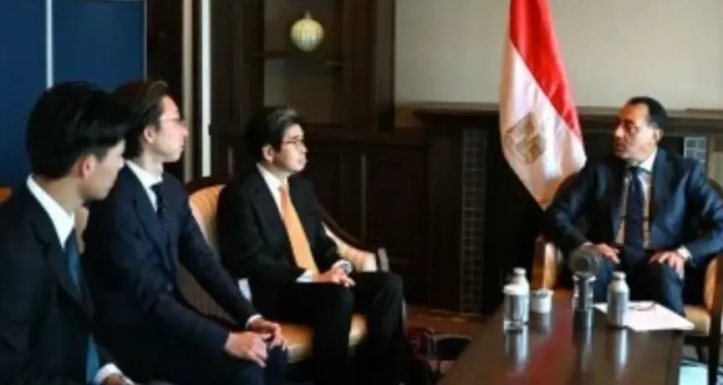 رئيس الوزراء يلتقى محافظ بنك اليابان للتعاون الدولى