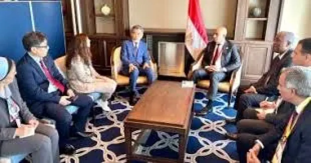 وزير التعليم يلتقى رئيس جامعة هيروشيما لبحث التعاون فى التعليم التكنولوجي