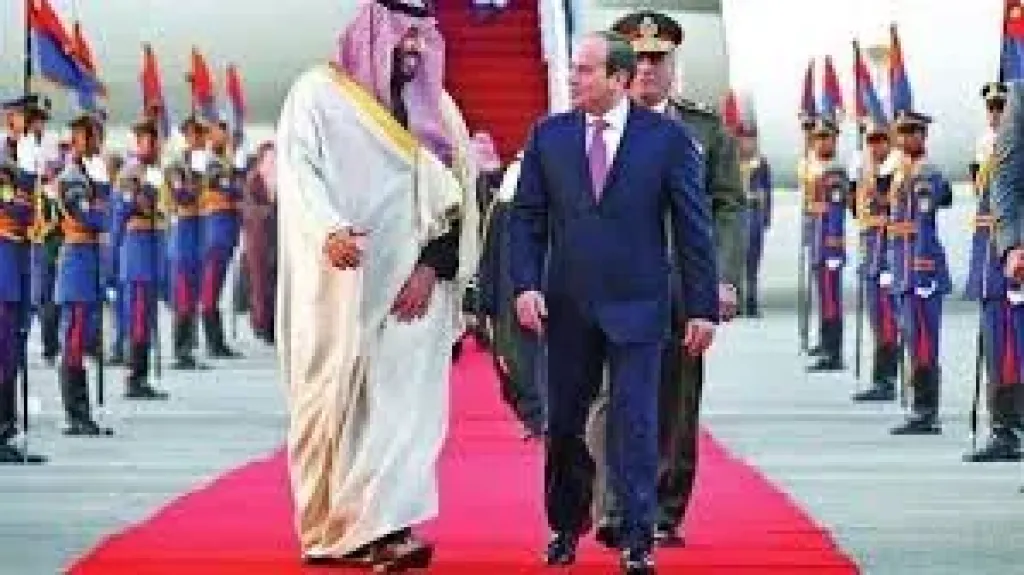 القاهرة الإخبارية: انتهاء اجتماع ولى العهد السعودى والرئيس السيسى بمدينة نيوم