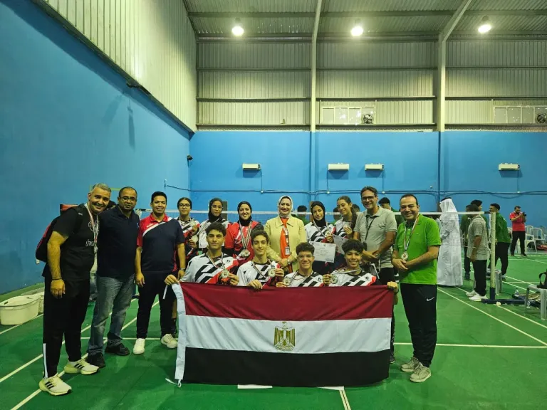 مصر تحصد الفضية في الريشة الطائرة بالبطولة العربية المدرسية بالأردن