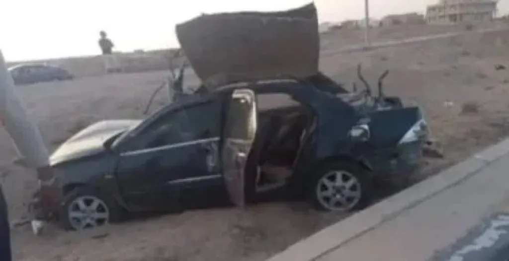 مصرع شاب فى حادث تصادم دراجة نارية وسيارة ملاكى على الطريق الزراعى بقليوب