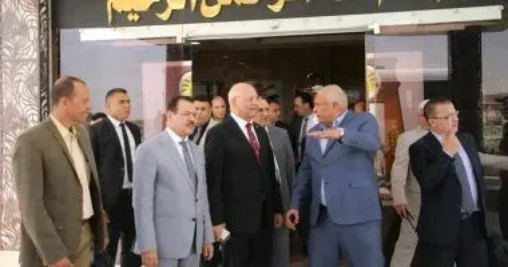 محافظ الوادى الجديد يلتقى وفد اللجنة الفنية للمجلس الأعلى للجامعات الأهلية