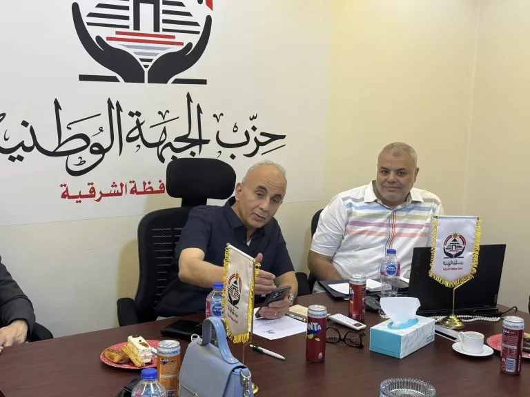 شعلان يعقد اجتماعا هاما بالامانات النوعية لحزب الجبهة بالشرقية