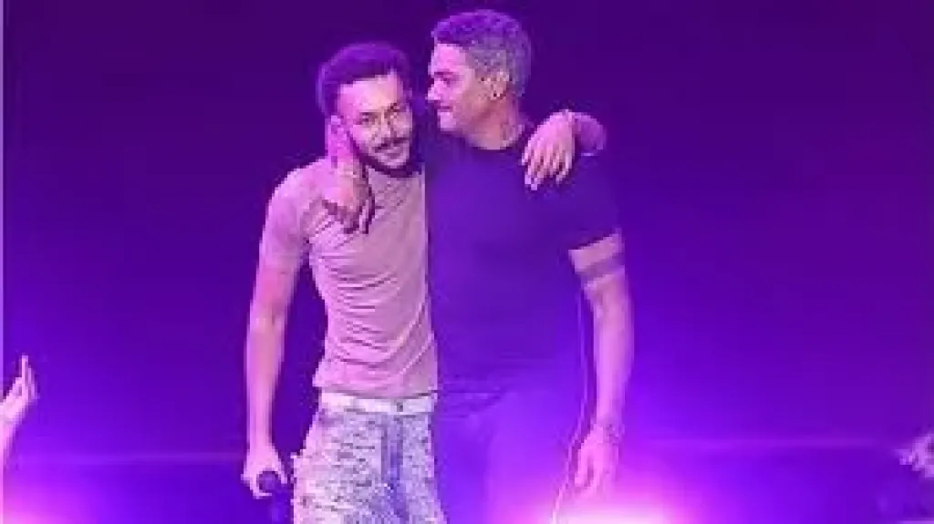 من فيلم ”وتر واحد”، كواليس ظهور آسر ياسين مع ويجز في العلمين