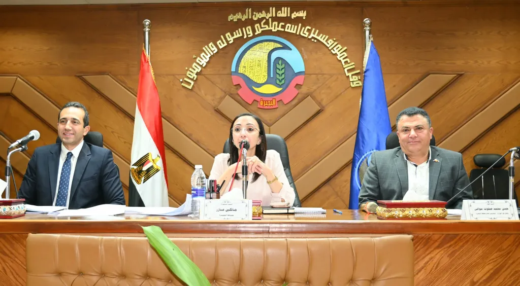جاكلين تعقد اجتماعا لمتابعة آليات عمل اللجان الميدانية لحصر وتقييم الوحدات السكنية الخاضعة لقانون الإيجار القديم