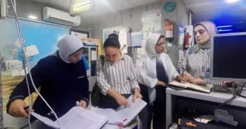 لجنة مرور للمتابعة والتقييم ورصد التحديات داخل مستشفيات الإسكندرية