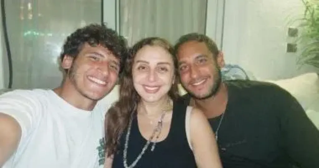 أنغام فى أحدث صور بعد عودتها إلى مصر بصحبة أبنائها