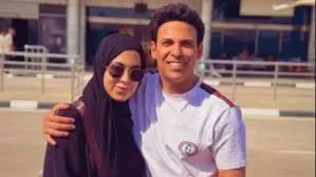 سعد الصغير يوجه رسالة لابنته قبل سفرها لأداء العمرة