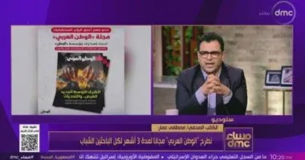 مصطفى عمار لـ”مساء dmc”: إسرائيل تعاقب الإعلاميين الفلسطينيين لكشفهم كذبها