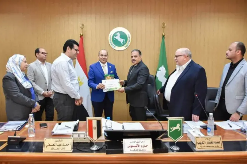 محافظ الشرقية:إجتماع المجلس التنفيذي وتهنئة للرئيس بالمولد النبوى