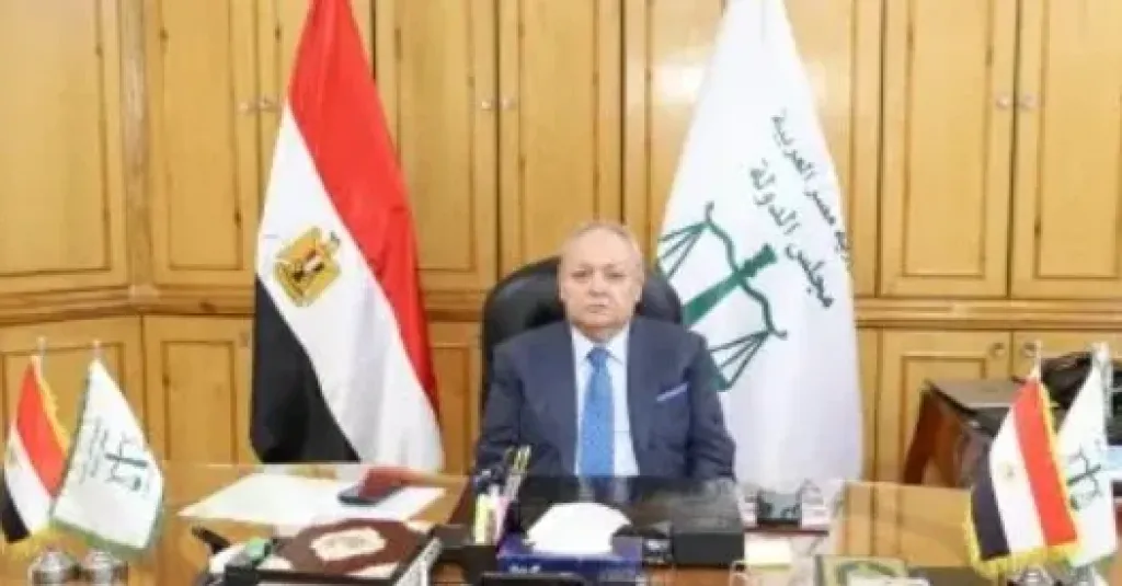 المستشار أسامة يوسف شلبى رئيس مجلس الدولة