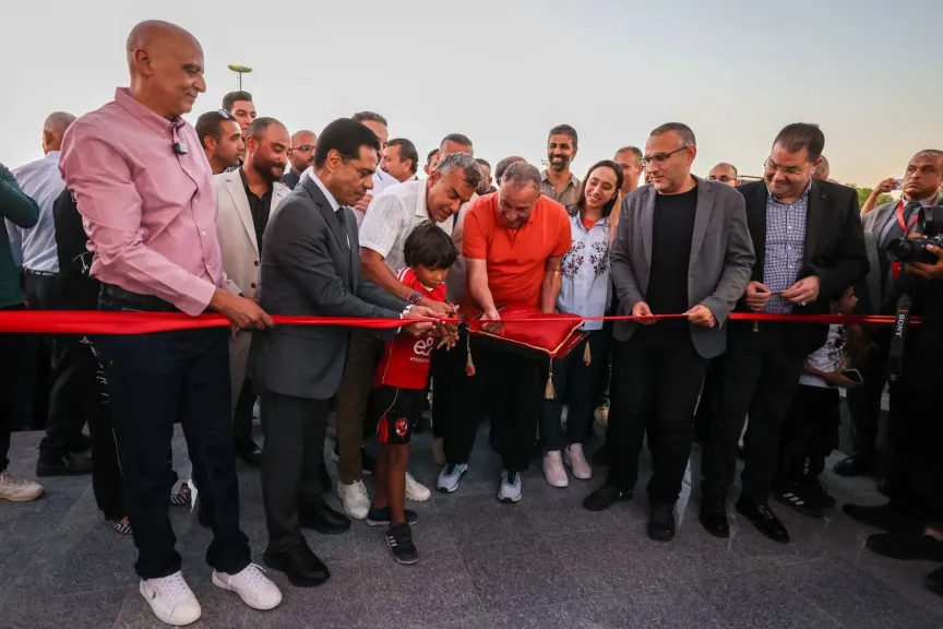 الأهلي يفتتح مجمع حمام السباحة الجديد بفرع الشيخ زايد