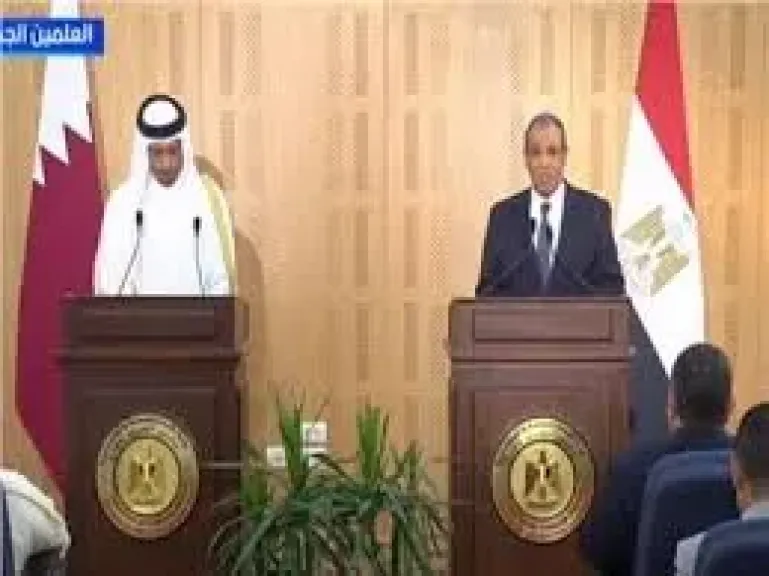 رئيس وزراء قطر: حزمة استثمارات بـ7.5 مليار دولار بمصر لتعزيز التعاون
