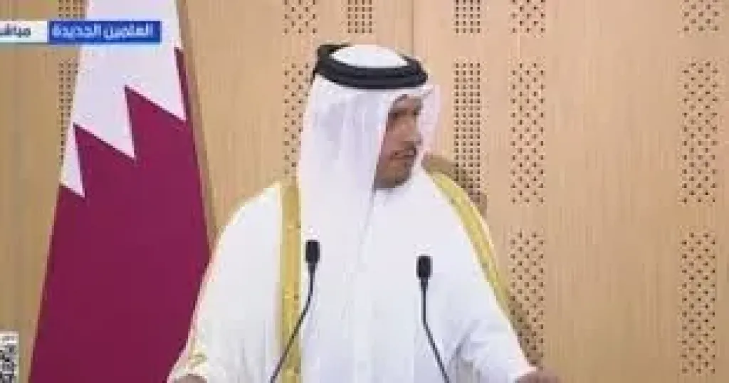 رئيس الوزراء القطرى: تطور ملحوظ فى العلاقات مع مصر وجهود مشتركة بكافة المجالات